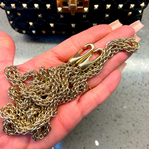 Valentino Napa Small Rockstud Spike Bag Small - Picture 15 of 16